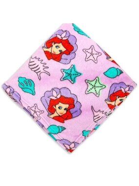 Disney Store Little Mermaid Sparkle Threads Throw Blanket, 50" x 60"